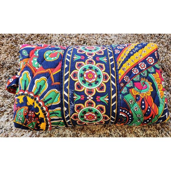 Vera Bradley Makeup Bag Venetian Paisley RETIRED (Pre-loved) Trinket Bag - Picture 3 of 9